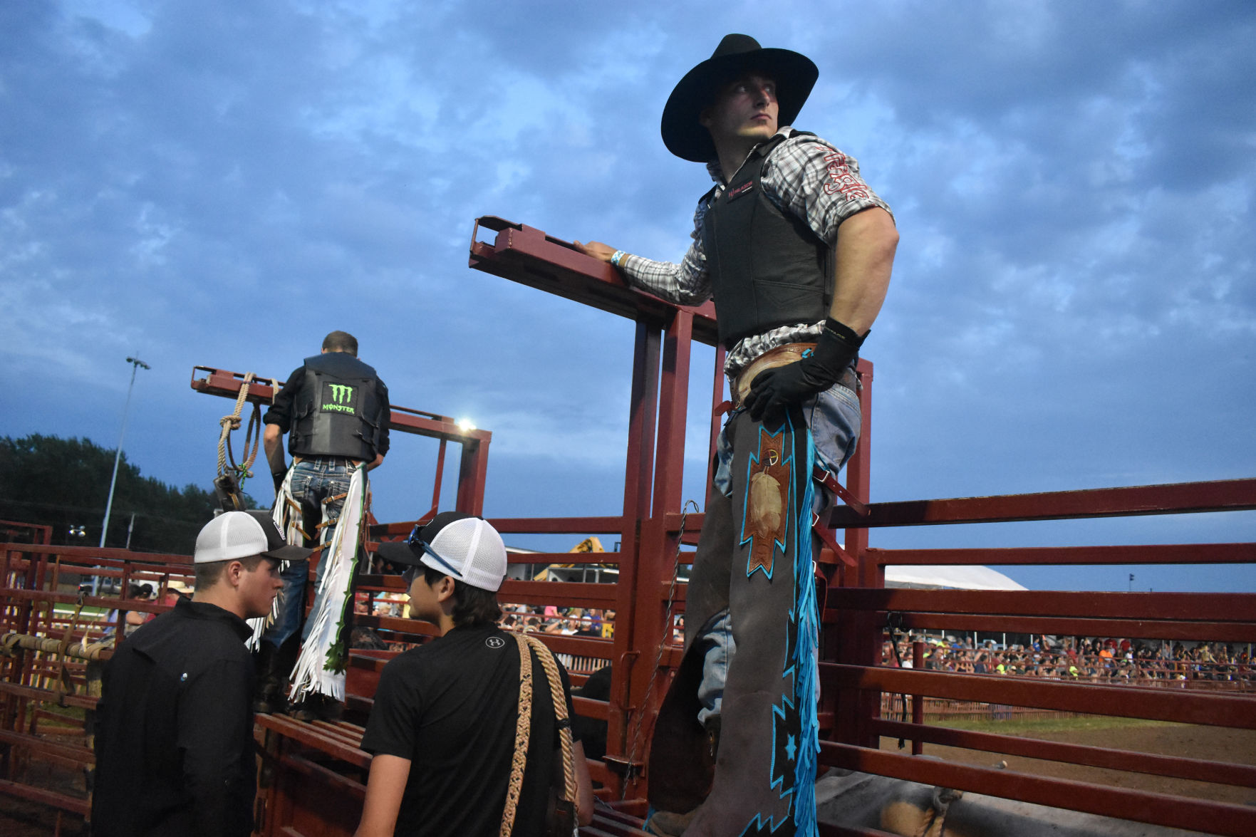 Tyler Hutkowski looks to grandstand